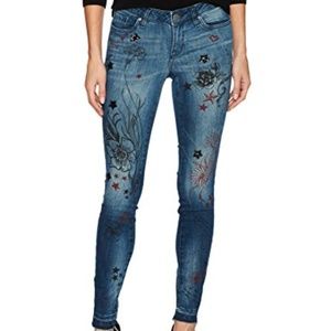 William Rast Women's Perfect Skinny Jean My Doodle